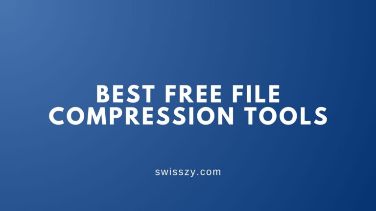 Best Free File Compression Tools